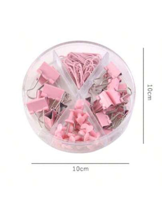 1 طقم مشابك ورق متعددة الوظائف ، مشابك ملف ، دبابيس ، أدوات مكتبية ومدرسية ، خيارات اللون الأزرق والأرجواني والأخضر ، إكسسوارات المكتب ، شريك المكتب ، هدايا التخرج، عودة إلى المدرسة، عيد الفصح، عيد الميلاد