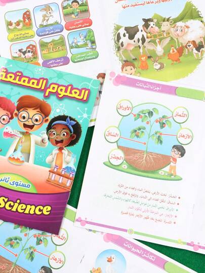 أدوات مكتبية ومدرسية دفتر تدريب الخط العربي، 1 كتاب/ 16 صفحة، ورق سميك، طباعة واضحة، مناسب لمتعلمي وهواة اللغة العربية