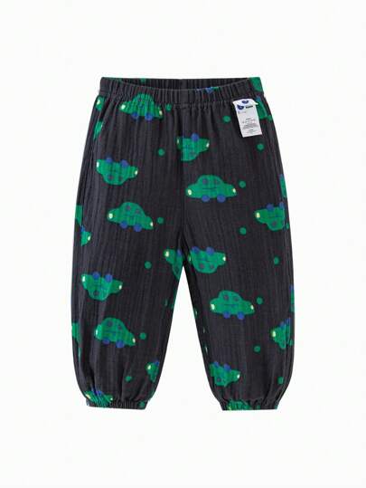 mini bala بناطيل أطفال صبيان وبنات صيفية سريعة الجفاف مقاومة للبعوض، فضفاضة، لين ، مناسب للبشرة، بناطيل طويلة