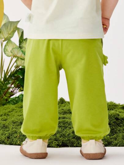 mini bala بنطلون أولاد وبنات مضاد للبكتيريا، بنطلون برّاد لرياض الأطفال ، بنطلون طويل