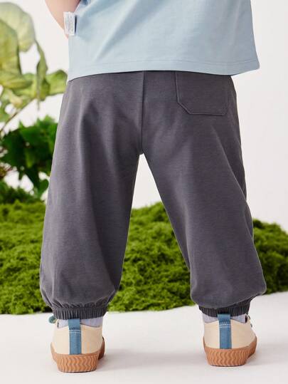 mini bala بنطلونات أطفال صيفية سريعة الجفاف مُضادة للبكتيريا باللباليبالا للأطفال الصغار الفتية