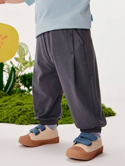 mini bala بنطلونات أطفال صيفية سريعة الجفاف مُضادة للبكتيريا باللباليبالا للأطفال الصغار الفتية