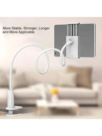 1 قطعة حامل هاتف قابل للتحميل والتكيف اللين، حامل هاتف متعدد الوظائف متوافق مع آيفون 8/7/6 ، قابل للاستخدام على السرير أو المكتب ، متوافق مع آيفون و هواتف الأندرويد، هدية لعيد الميلاد، العائلة والأصدقاء، قابل للدوران 360 درجة، حامل سرير كسول