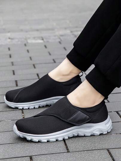 أحذية لأقدام متورمة، أحذية رجالية واسعة، أحذية توّرم القدم مع أربطة قابلة للتعديل لتعافي ما بعد الجراحة، أحذية مريحة واسعة للسير خفيفة الوزن، هدايا للآباء/الأمهات، كبار السن