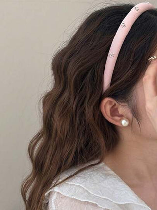 1/2/3 شريط رأس وردي فاتح جديد،شريط رأس رغوي للارتداء اليومي في الذهاب للعمل المدرسة