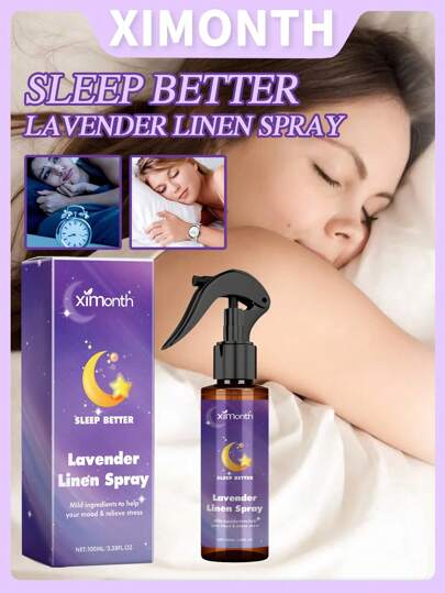 زجاجة واحدة من زيت الخزامى الأساسي بسعة 100مل، رذاذ النوم الذي يساعد على النوم السريع، ينعش الغرفة ويخفف التعب. العطر طويل الأمد وليس قويًا، ويمكن الحفاظ عليه في البيئة لفترة من الوقت، مما يوفر باستمرار جوًا مريحًا