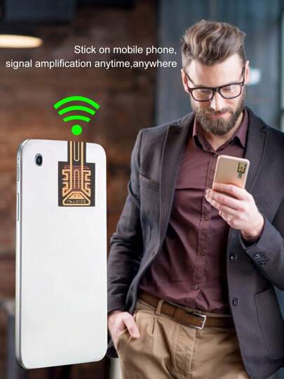 1/4/8 قطعة مكبر إشارة الهاتف المحمول، معزز إشارة محمول، يعزز الوصول لشبكة الاتصالات الثلاثية