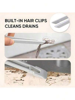 قطعة واحدة فرشاة تنظيف متعددة الأسطح 3 في 1 - دوران 360 درجة، شعيرات قاسية، مناسبة للقوارب والحمامات والمطابخ وجدران الأرضيات - فرشاة تنظيف منزلية متعددة الأغراض ، جلاخة دوارة متعددة الزوايا للزوايا والجدران وبين بلاط الحمام والمطبخ والمنزل...