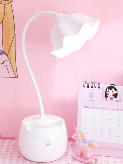 مصباح طاولة زهري قابل للتعديل للعيد، 3 أوضاع إضاءة، ضوء النوم، مصباح الطاولة، مصباح الغرفة المعيشة، مصباح المكتب، مصباح السرير، مصباح غرفة النوم، مصباح ديكور المنزل (تضمن المصباح)