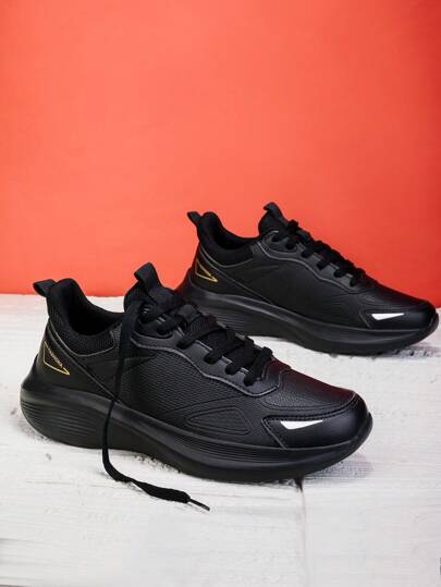 أحذية رياضية للرجال خفيفة الوزن قابلة للربط، مناسبة للركض والكرة السلة والجيم والارتداء اليومي