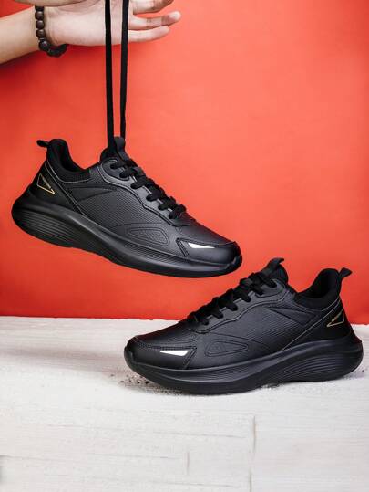 أحذية رياضية للرجال خفيفة الوزن قابلة للربط، مناسبة للركض والكرة السلة والجيم والارتداء اليومي