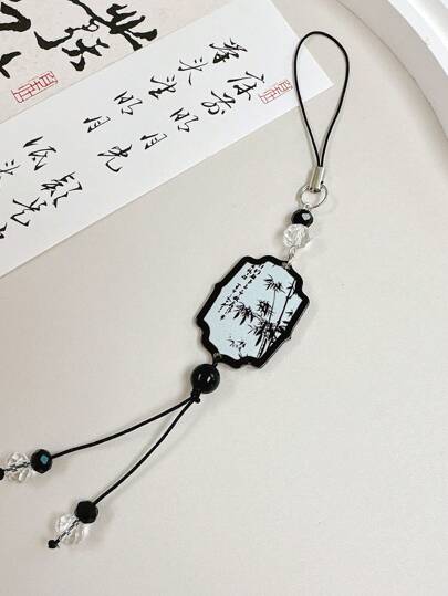 قطعة واحدة أسلوب صيني "فنغ شوي الحظ" زخرفة معلقة، قلادة للمفاتيح وسلسلة الهاتف والحقيبة الظهرية، مناسبة للهدايا، أغطية الهواتف، إكسسوارات الحقائب