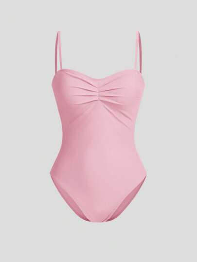 مايوه حريمي قطعة واحدة Sweetra فستان أزرق صيفي قصير للمرأة قطعة واحدة بقصة صوفة جميلة