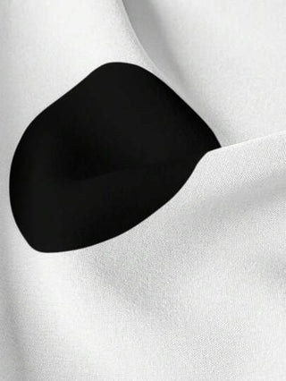 Unity تنورة صيفية أنيقة للسيدات برباط أمامي ومطبوعة بنقشة نقاط