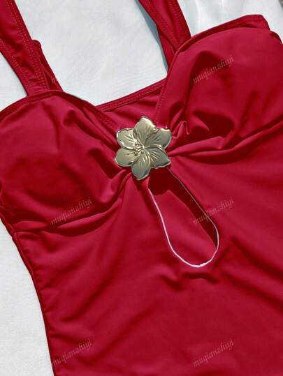 مايوه حريمي قطعة واحدة بذلة سباحة قطعة واحدة عصرية للنساء، مناسبة لفصل الصيف