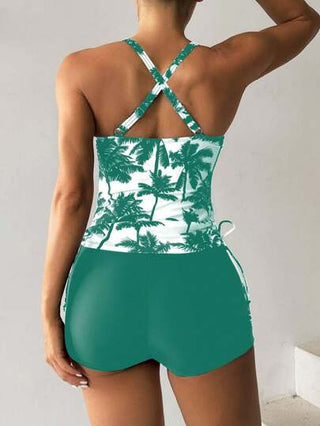 طقم تانكيني حريمي Swim Lushoire سترة داخلية (كاميسول) ملابس علوية بيكيني للنساء