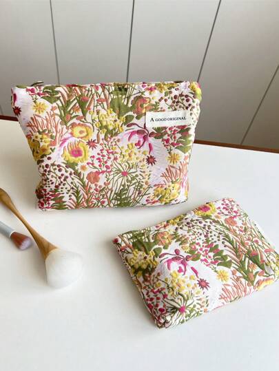 حقيبة مكياج، حقيبة مستحضرات تجميل محمولة للنساء، محفظة لتخزين الأحمر شفاه والمستحضرات، حقيبة تخزين طقم السفر، حقيبة للفوط الصحية، حقيبة سفر للنساء، حقيبة حمام السفر