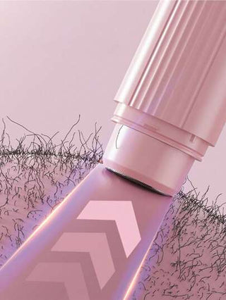 قطعة واحدة إزالة شعر كهربائية للنساء ، ماكينة حلاقة مصغرة للإبط والساق ، قابلة للشحن بمنفذ USB ، بطارية ليثيوم 200 مللي أمبير ، إزالة الشعر من المناطق الحساسة والجسم بدون تهيج للبشرة ، ماكينة حلاقة مبتكرة ، قابلة للشحن ، متعددة الاستخدامات، لإزالة...