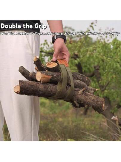 قطعتان من أربطة الخيم السحرية المقواة الواسعة للاستخدام في الهواء الطلق، حبال تخزين مظلة الخيمة، أربطة ربط معدات الأمتعة مقاومة للرياح، حبال ربط للتخييم والتنزه والسفر المحمولة