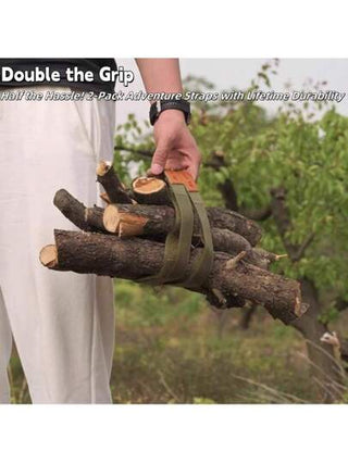 قطعتان من أربطة الخيم السحرية المقواة الواسعة للاستخدام في الهواء الطلق، حبال تخزين مظلة الخيمة، أربطة ربط معدات الأمتعة مقاومة للرياح، حبال ربط للتخييم والتنزه والسفر المحمولة