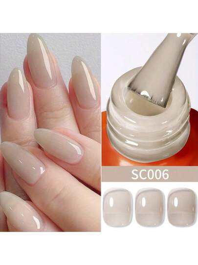 Tonitu g. طلاء أظافر جيلي من تونيتو، 7 مل ، 7 ألوان زاهية، قابل للنزع بالنقع، يُشفى بأشعة UV/LED ، وردي شفاف، أحمر، أخضر نعناعي، أحمر حليبي، جل شبه دائم لعمل مانيكير في المنزل والصالون وتزيين الأظافر، هدية للسيدات