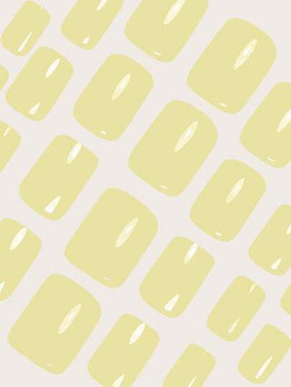 حول أظافرك مع 24 قطعة من الأظافر الصناعية القصيرة ذات الشكل المربع المصنوعة من الهلام، موحد اللون بلون أصفر كريمي ناعم، موحد اللون أصفر فاتح غطاء كامل مثير وأنيق للنساء والفتيات. يتضمن 1 ورقة من أشرطة اللاصق و 1 قطعة من شريط الجيل الصغير، الشحنة عشوائية