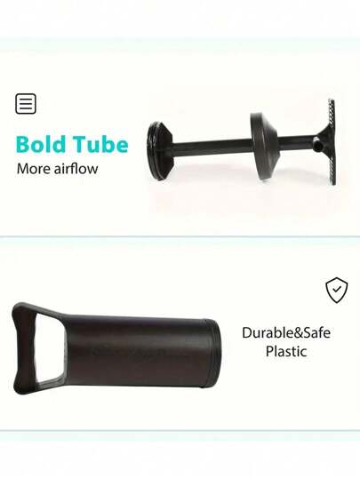 1 قطعة مضخة هواء يدوية محمولة مع 3 قطع محول صمام الفوهة، مناسبة لفرشات الهواء والحلقات العائمة والأحواض السباحة القابلة للنفخ والألعاب والبالونات والقوارب