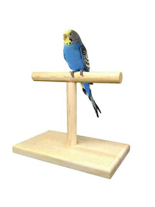 منصة خشبية للطيور، أرجوحة تدريب الببغاوات، لعبة مكتبية للببغاء، لعبة قضم وطحن للحب الطير