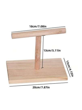 منصة خشبية للطيور، أرجوحة تدريب الببغاوات، لعبة مكتبية للببغاء، لعبة قضم وطحن للحب الطير