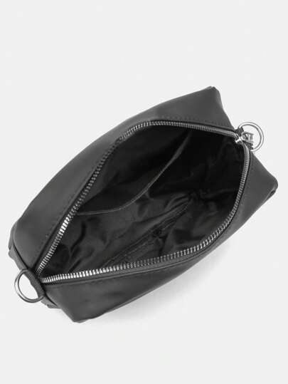 حقيبة كتف قطرية للرجال، مصنوعة من قماش مقاوم للتآكل، يتميز بسحاب ناعم لا يتعثر، مما يجعله مناسبًا للسفر والتنقل وأكثر. حقيبة حزام رجالية أنيقة وحقائب الأعمال