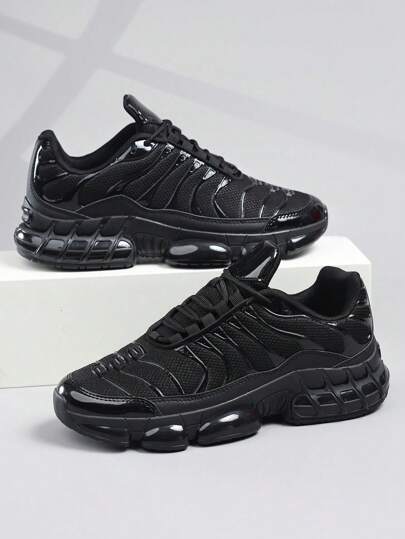 أحذية رياضية منخفضة القمة للرجال، أحذية رياضة رجالية كاجوال أحذية جري أحذية المشي، أحذية ذات لون أحمر متدرج أنيقة أحذية التنس ملابس الشارع