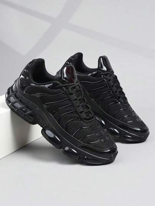 أحذية رياضية منخفضة القمة للرجال، أحذية رياضة رجالية كاجوال أحذية جري أحذية المشي، أحذية ذات لون أحمر متدرج أنيقة أحذية التنس ملابس الشارع