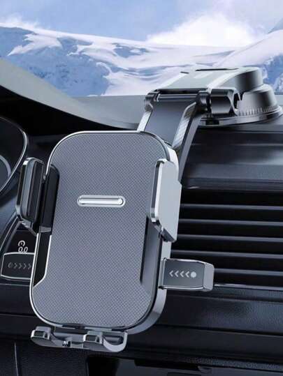 حامل هاتف جديد للتركيب على فتحة مكيف السيارة، حامل مع قوالب قابل للتعديل والقفل التلقائي وكأس شفط متوافق مع أجهزة وأندرويد، هدية لعيد الميلاد والعائلة والأصدقاء، حامل هاتف لفتحة مكيف السيارة، اكسسوارات للسيارة
