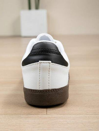 أحذية رياضية مريحة للرجال ذات نعل خفيف ومرن بتصميم كلب الراعي الألماني، أحذية رياضية مسطحة ذات أصابع مستديرة وأربطة