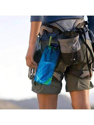 قطعة واحدة، حقيبة ماء قابلة للطي والحمل بسعة 700 مل، خفيفة الوزن، للاستخدام الرياضي والخارجي، منفذ على شكل منقار للتزويد بالماء، سعة كبيرة