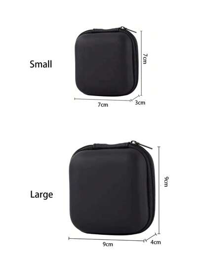 صندوق تخزين رقمي محمول قطعة واحدة، مقاوم للصدمات ومضاد للسقوط، مع تقسيم شبكي، مناسب لسماعات الرأس/كابلات البيانات/محركات الأقراص USB، صغير وأنيق، أداة تنظيم للمكتب، منتج أساسي لهواة الإكسسوارات الإلكترونية، صندوق تخزين، أدوات المطبخ