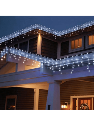الأضواء الشمسية 3.5 متر 96 LED أضواء بيضاء للديكور الخارجي للحديقة، أضواء معلقة مقاومة للماء لديكور الحفلات والمناسبات والحدائق والأماكن الداخلية والخارجية