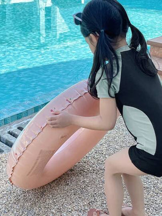 DAZY بدلة سباحة قطعة واحدة (طفلة رضيعة) لموسم الخريف