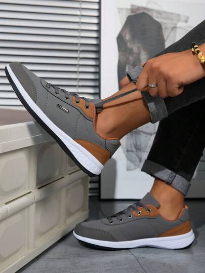 أحذية رياضية كاجوال مريحة للرجال للمشي، أحذية رياضية لا تنزلق بأمان للبالغين والمسنين، أحذية الأب الجديدة لفصل الربيع