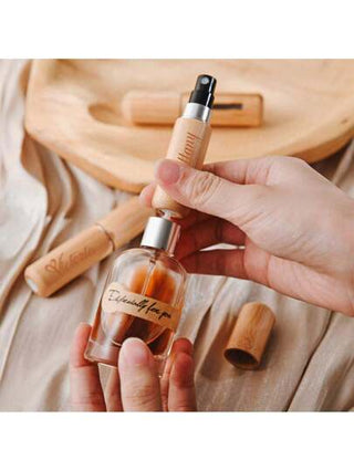 زجاجة رذاذ عطر مخصصة ، زجاجة رذاذ العطر الفاخرة المخصصة ، زجاجة رذاذ عطر مع غطاء من القشر ، هدية للأصدقاء والوصيفات هدية متعددة الوظائف لأعياد الزفاف والمناسبات