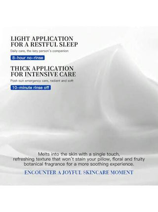 3 صناديق قناع نوم مائي مرطب جيداً لجميع أنواع البشرة 150 غرام، قناع ليلي