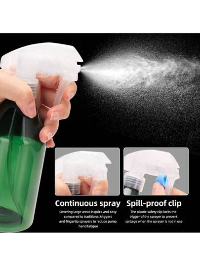 زجاجة رذاذ دقيق للحلاق سعة 280مل، أداة تصفيف، رشاش للنباتات، زجاجة رش مياه، مستلزمات تنظيف وصالون