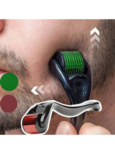 محزم رعاية الجلد والشعر والذقن من "الديرما رولر"، محزم دقائق أبر الوجه، أدوات رعاية الذقن والوجه، منتج هدايا للرجال والنساء في مجال الجمال والصحة، ماساجات وجه، إكسسوارات العناية بالبشرة، أدوات العناية بالبشرة