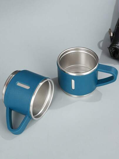 3 أكواب مياه من الفولاذ المقاوم للصدأ، أغطية قابلة للاستبدال، أكواب، أكواب للشواء في الهواء الطلق، أكواب قهوة، أكواب صغيرة، لالاستمتاع بشرب الشاي بعد الظهر، أكواب للتخييم في الهواء الطلق، أدوات لشرب الشاي، للنزهات، وموسم التخرج