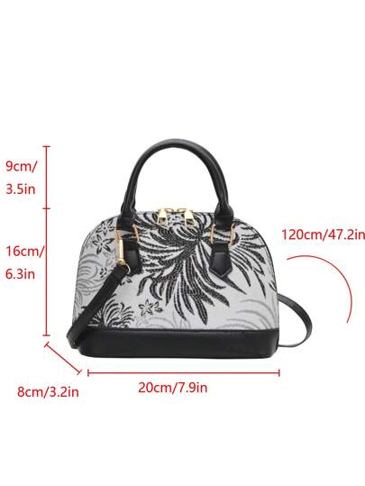 حقيبة يد من قش السلحفاة القديمة، حقيبة كتف رائعة للنساء من الشبك، المادة الرئيسية:بولي يوريثان، الإكسسوارات: قش وشبك