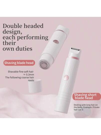 جهاز إزالة الشعر الكهربائي ، إزالة الشعر بدون ألم ، مناسب لأجزاء الجسم المختلفة ، صغير ومحمول ، قابل للغسل ، للجنسين