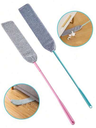 قطعة واحدة من أدوات التنظيف الكهربائية المنزلية لتنظيف التجاويف في قاع السرير، فرشاة الغبار الكهروستاتيكية لتنظيف الأريكة من الغبار