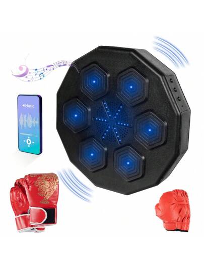 آلة بوكس موسيقية إلكترونية، لعبة بوكس ذكية، معدات تدريب بوكس، آلة نقر وحائطية، معدات ركل وتدريب بوكس بهدف