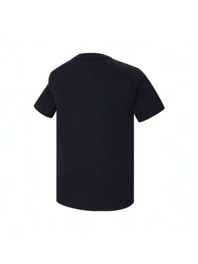 Nike تي شيرت بياقة طاقم قصير الأكمام ٢٠٢٥ للأطفال الأكبر سنًا ، NSW Futura Hbr ، لون أسود، TFZ5178-010