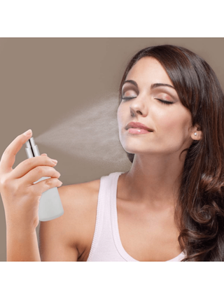 زجاجة رذاذ زجاجية معتمة بسعة 50/100 مل، عبوة 3 قطع من رشاشات رذاذ خفيفة، زجاجات سفر قابلة للإعادة الملء مقاومة للأشعة فوق البنفسجية